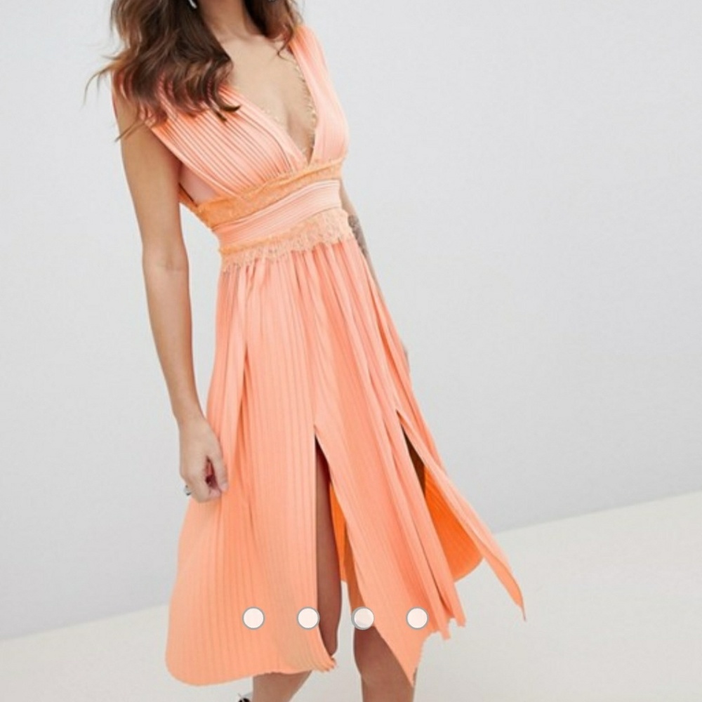 ASOS Pleated Dress